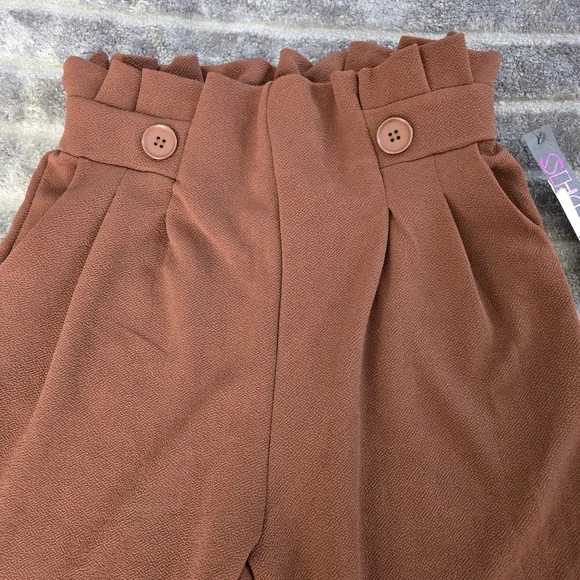 Shosho Women's Brown Dress Pants Size Small - Picture 3 of 8